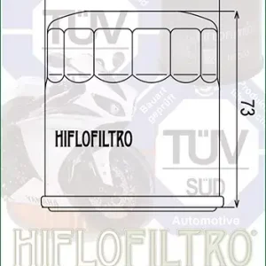 Hiflo Ölfilter HF303C Chrom passend für Access / Triton 700 Highlight