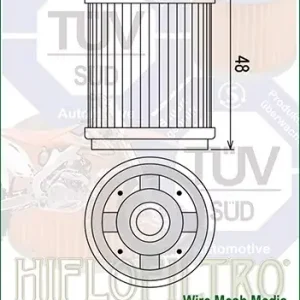 Hiflo Ölfilter HF143 (alternative Champion 089313) Abverkauf