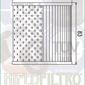 Solange Der Vorrat Reicht Hiflo Ölfilter HF126 passend für Kawasaki Modelle (Alternative zu Champion 089314)