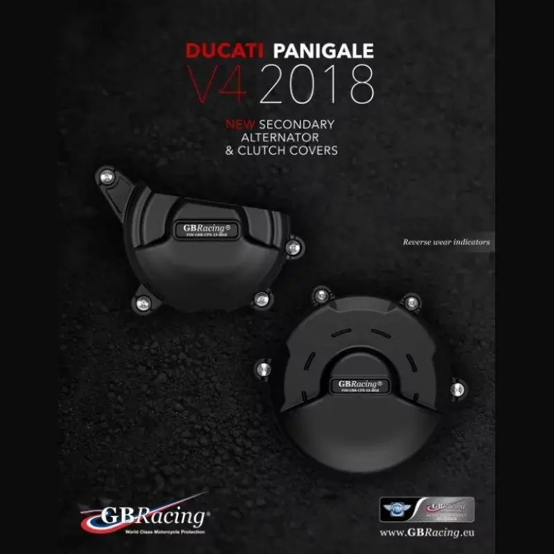 GB Racing Motor Protektor Set passend für Ducati Panigale V4 ab 2018 Preiswert
