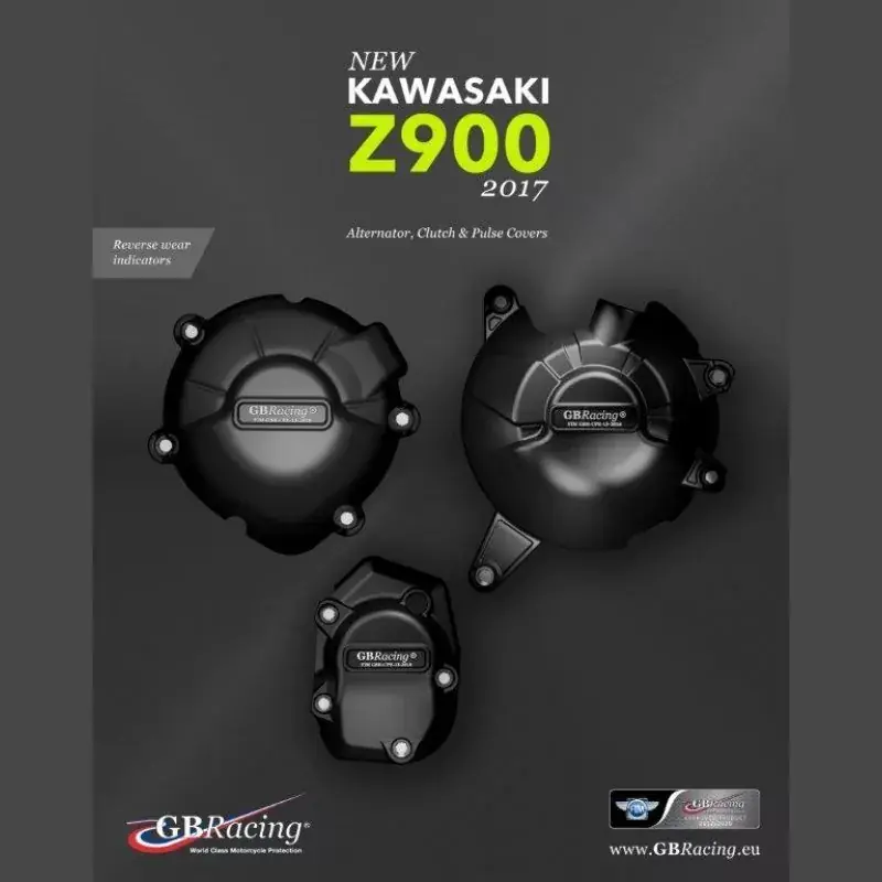 GB Racing Motor Protektor Set passend für Kawasaki Z 900 ab 2017 Heißes Angebot
