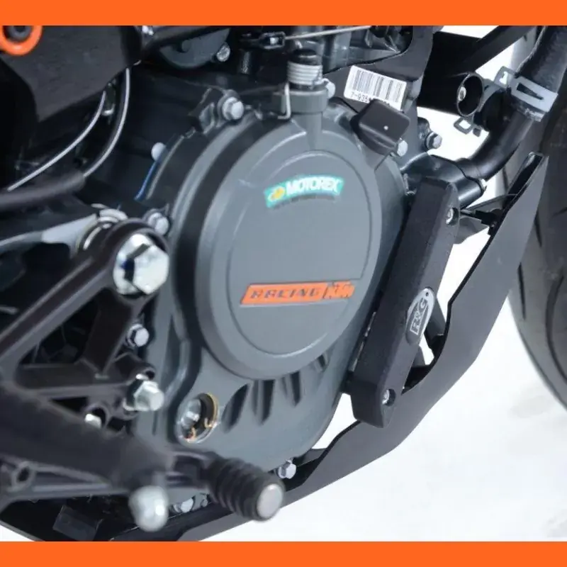 R&G Kupplung Protektor passend für KTM Duke 125 / RC 125 / Husqvarna Svartpilen 125 Nur Für Kurze Zeit