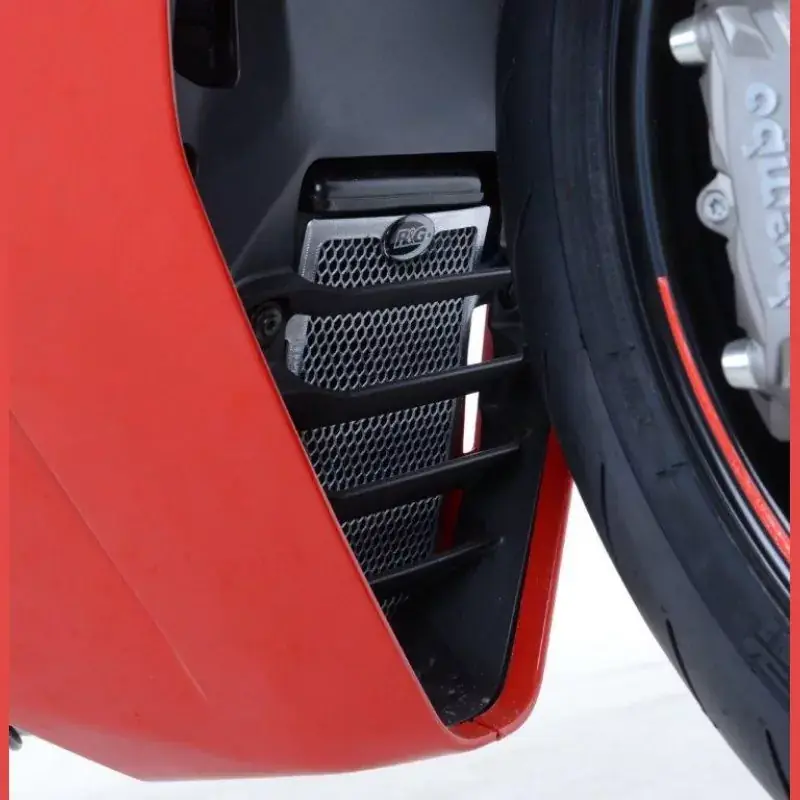 Kostenloser Versand R&G Racing Kühlergitter Schutz Ölkühler passend für Ducati SuperSport