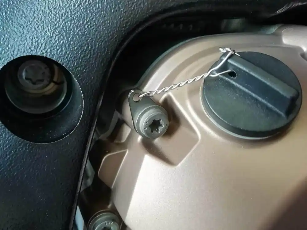 Sicherungsblech für Öleinfüllschraube aus Edelstahl Sofort Bestellen