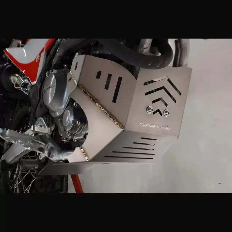 Zertifiziert GPR TECH Unterfahrschutz aus Titan passend für Honda CRF 300 L Rally 2021–2023