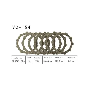 Vesrah Kupplungslamellen-Kit passend für Honda Billig