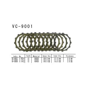 Vesrah Kupplungslamellen-Kit passend für KTM Angebot