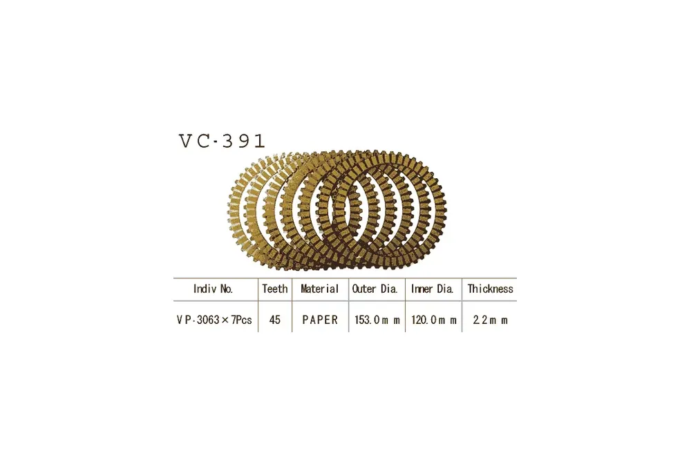 Vesrah Kupplungslamellen-Kit passend für Suzuki RF600R Günstig