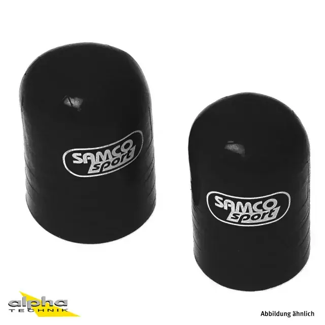 SAMCO SPORT Silikon Endkappe schwarz passend für Kühler Thermostat Bypass Top-Angebot