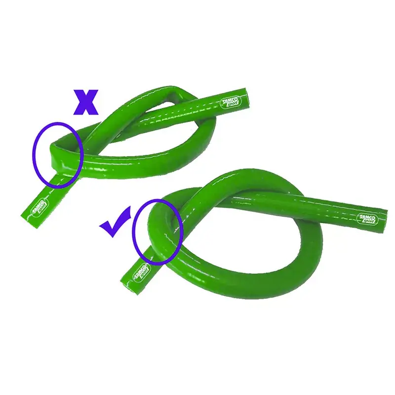 Aktuell SAMCO SPORT Siliconschlauch Xtraflex grün Innendurchmesser 25 mm