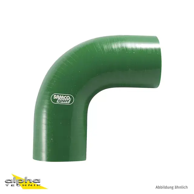 Nur Heute Samco Siliconschlauch 90° Standard Bogen 45 mm B.R. Green