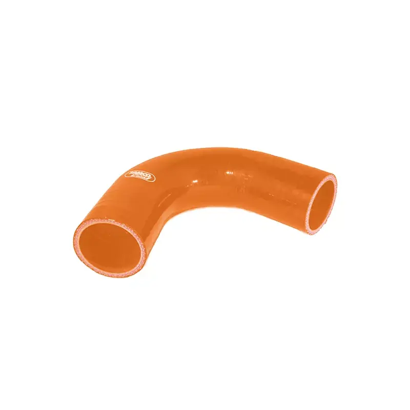 Schneller Versand Samco Siliconschlauch 120° Standard Bogen orange