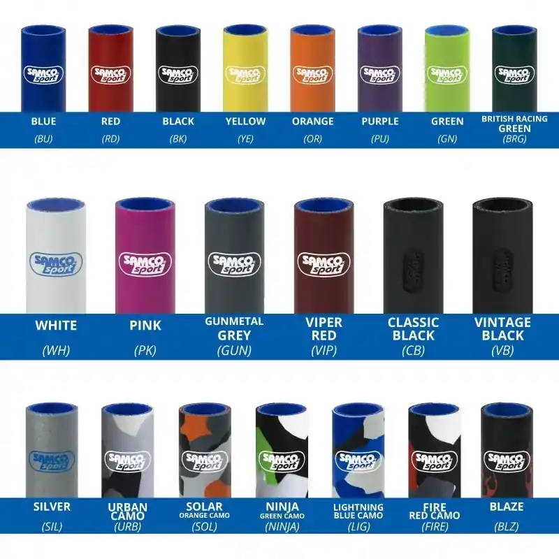 Sale SAMCO SPORT Siliconschlauch gerade gelb 6,5 mm