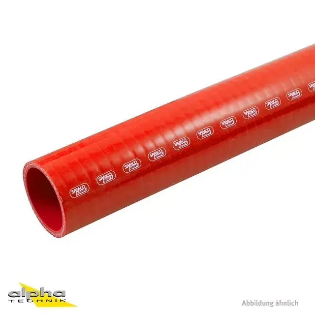 Echt SAMCO SPORT Siliconschlauch gerade rot Innendurchmesser 18 mm
