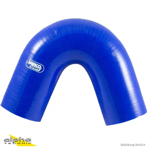 Geprüft Samco Siliconschlauch 135° Standard Bogen blau