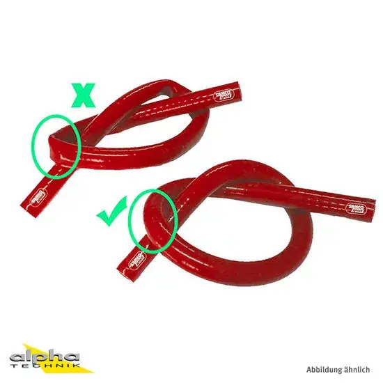 Sale SAMCO SPORT Siliconschlauch Xtraflex rot 13 mm ID