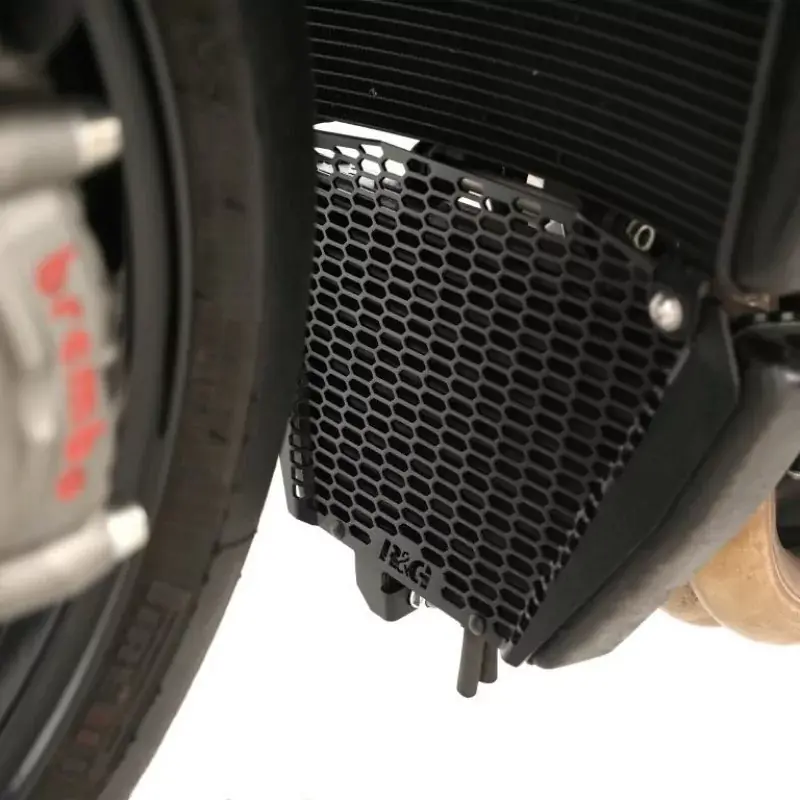 R&G Kühlergitter Schutz PRO Ölkühler passend für Aprilia Tuono 1100 V4 Factory 2025- Sofort Bestellen