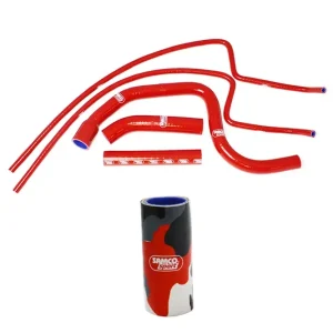 SAMCO SPORT Siliconschlauch Kit fire red camouflage passend für Triumph Speed Triple 1050i 2011–2015 Nur Heute