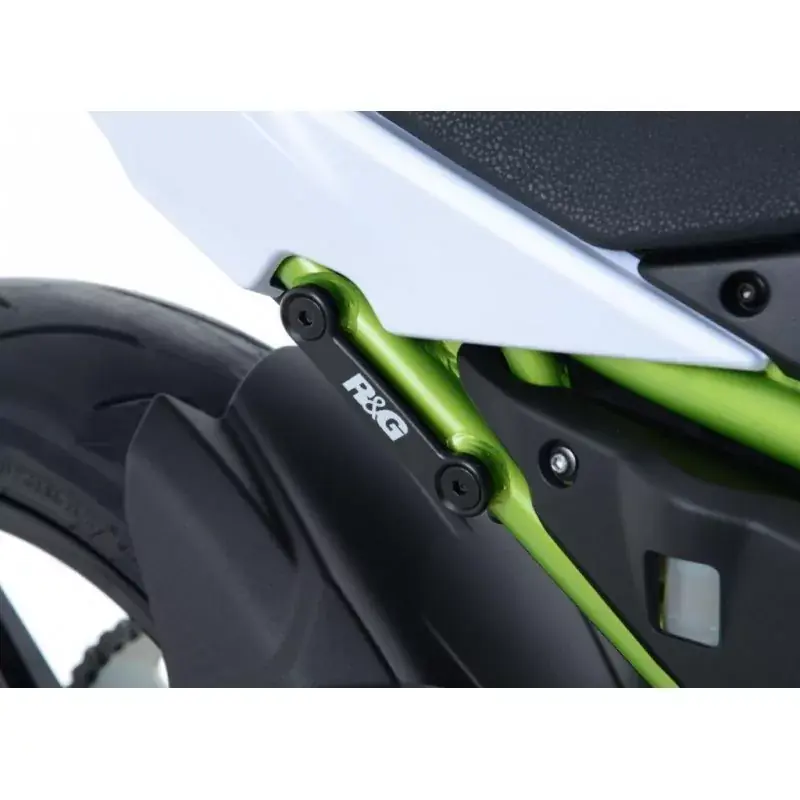 R&G hintere Fußrastenabdeckung Set passend für Kawasaki Z 650 / Ninja 650 / Z 650 RS Aktuell