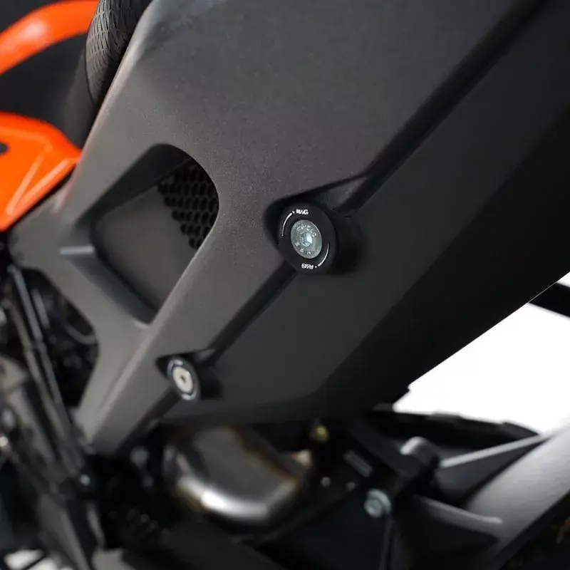 R&G hintere Fußrastenabdeckung passend für KTM Duke 990 ab 2024 Begrenztes Angebot