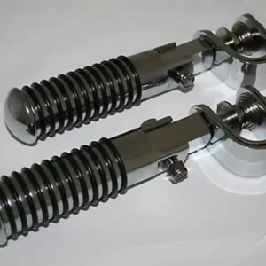 Neuheit HIGHSIDER pro Fußrasten Chrom (Paar)