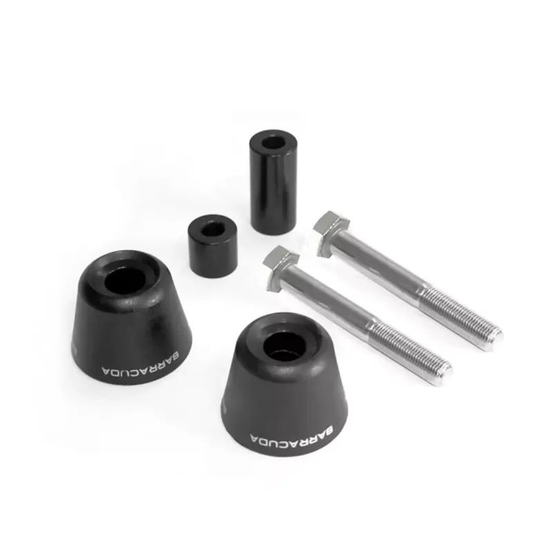 Barracuda Sturzpads passend für Kawasaki Ninja 650 2017 - 2018 Nur Für Kurze Zeit