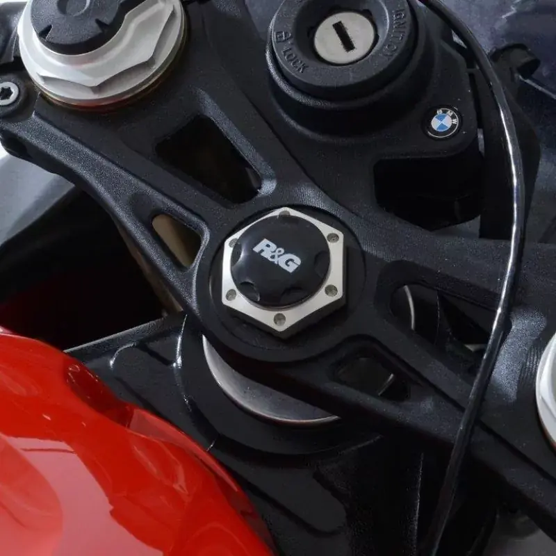 Direkt Vom Hersteller R&G Racing Gabelkopf Abdeckung passend für BMW S 1000 RR, S1000R, M1000RR, Triumph Trident 660, Tiger 660