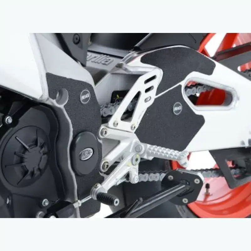 Kostenfreie Lieferung R&G Eazi-Grip Stiefel Schutz Pads Set passend für Aprilia RSV4 / RF / RR / Factory 2009-2020