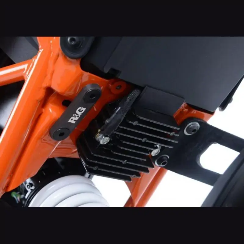 R&G hintere Fußrastenabdeckung links passend für KTM Duke 125 2017-2023 Ausverkauf