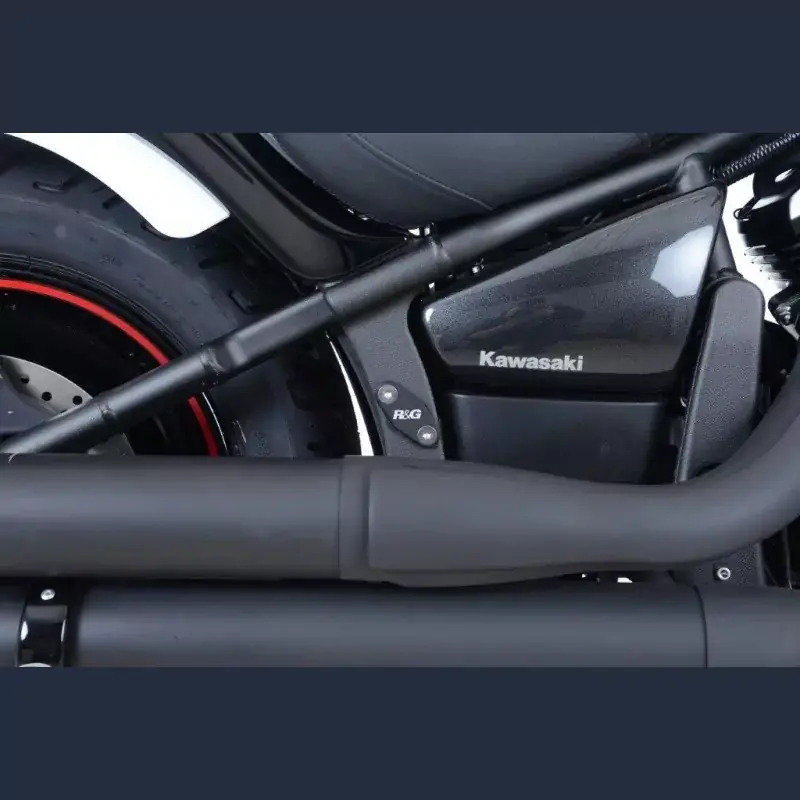 Beliebt R&G hintere Fußrastenabdeckung Set passend für Kawasaki Vulcan VN 900 Custom