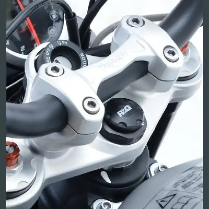 R&G Racing Gabelkopf Abdeckung passend für Triumph Street Triple Markenprodukt