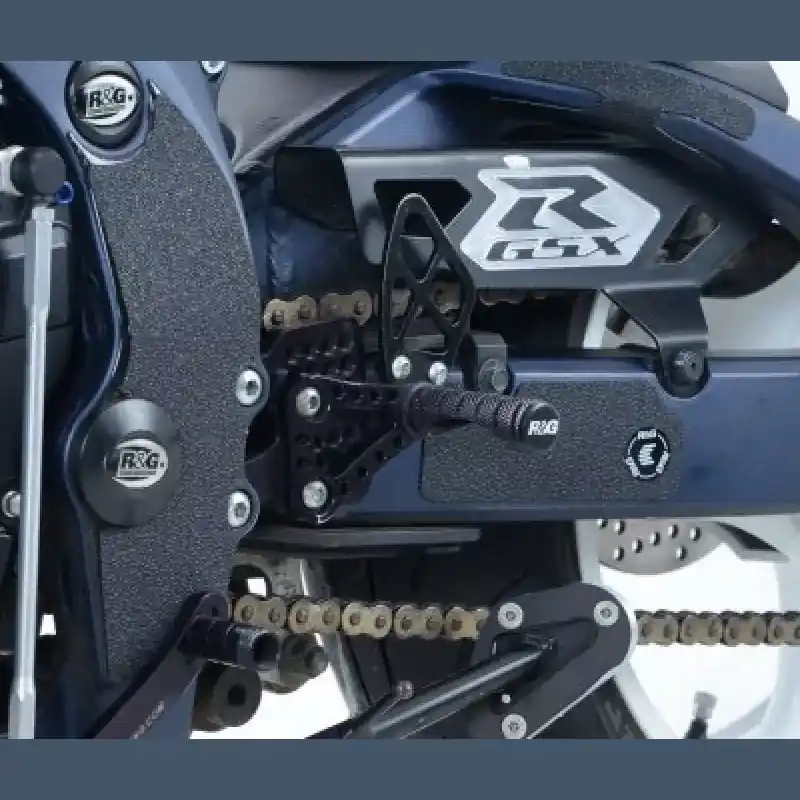Neu Im Sortiment R&G Eazi-Grip Stiefel Schutz Pads passend für Suzuki GSX-R 600/750 ab 2011