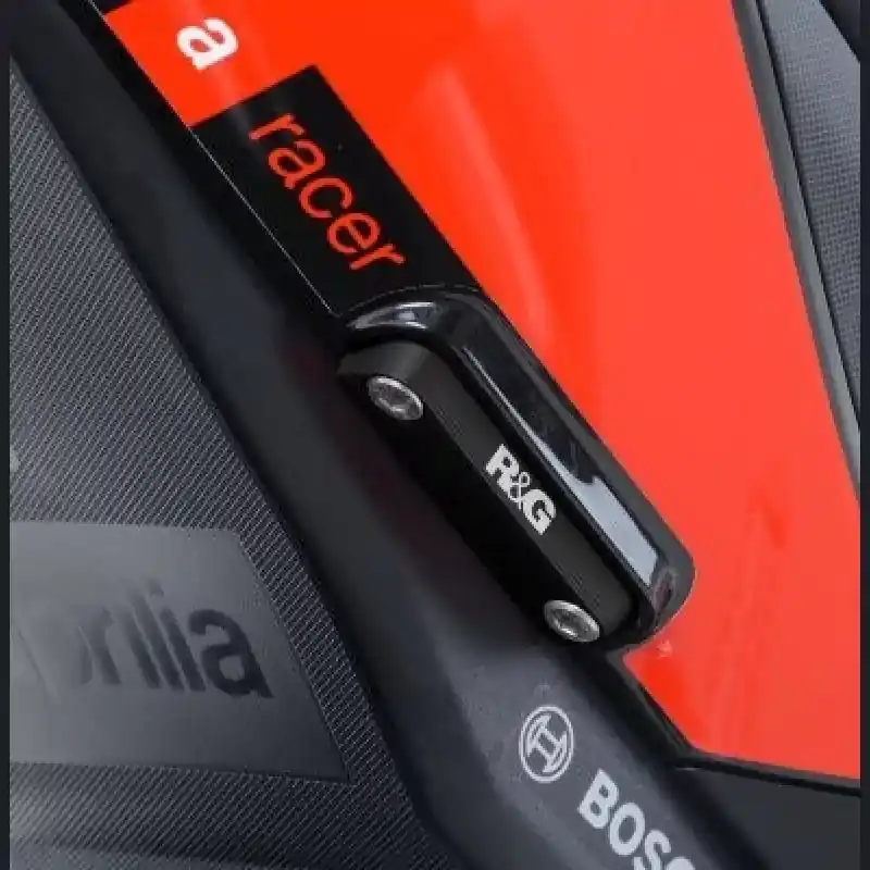 R&G hintere Fußrastenabdeckung Set passend für Aprilia RSV4 / Tuono V4 1000 (2009–2014) Aktuell