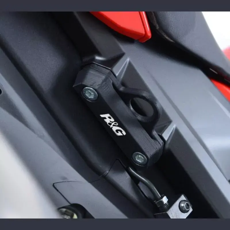 Rabatt R&G hintere Fußrastenabdeckung Set passend für Honda CBR 1000 RR 2017-2019