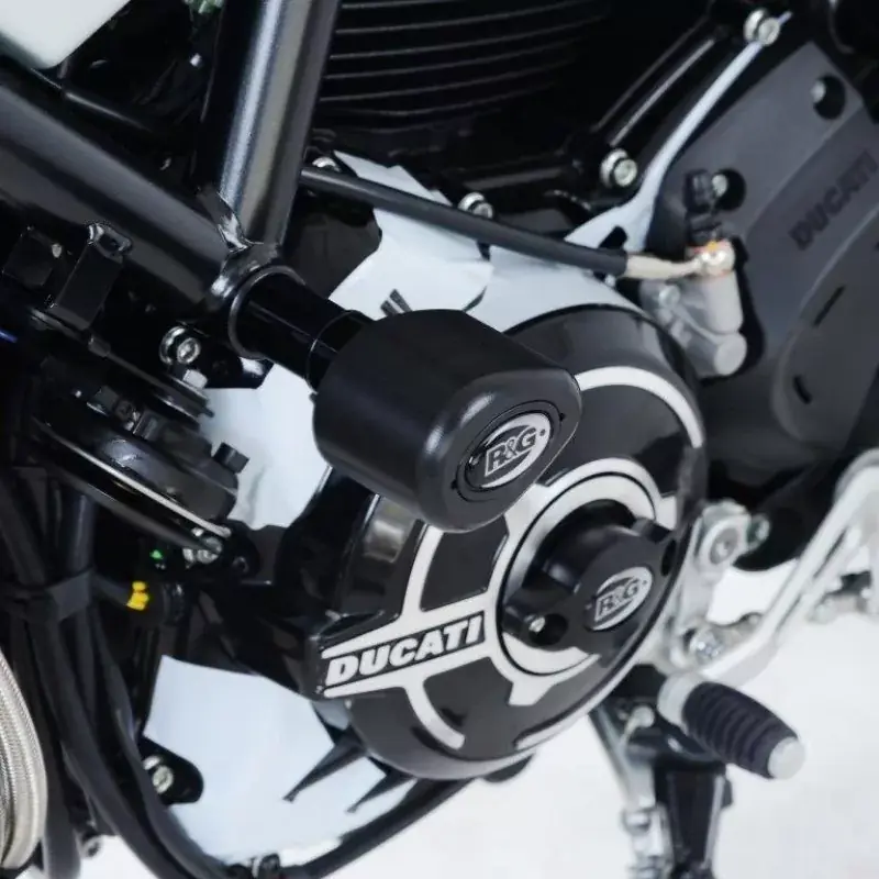 R&G Sturzpads No Cut passend für Ducati Scrambler 1100 ab 2018 Echt