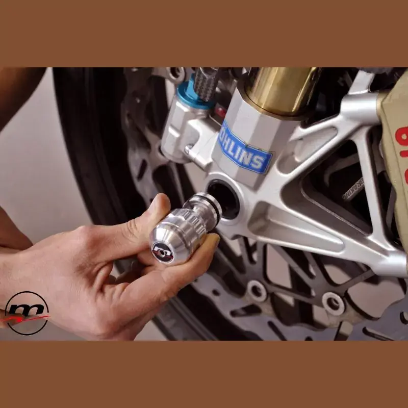 Bestpreis Melotti Racing Corsa Gabel Protektoren passend für Aprilia Tuono V4 / RSV 4