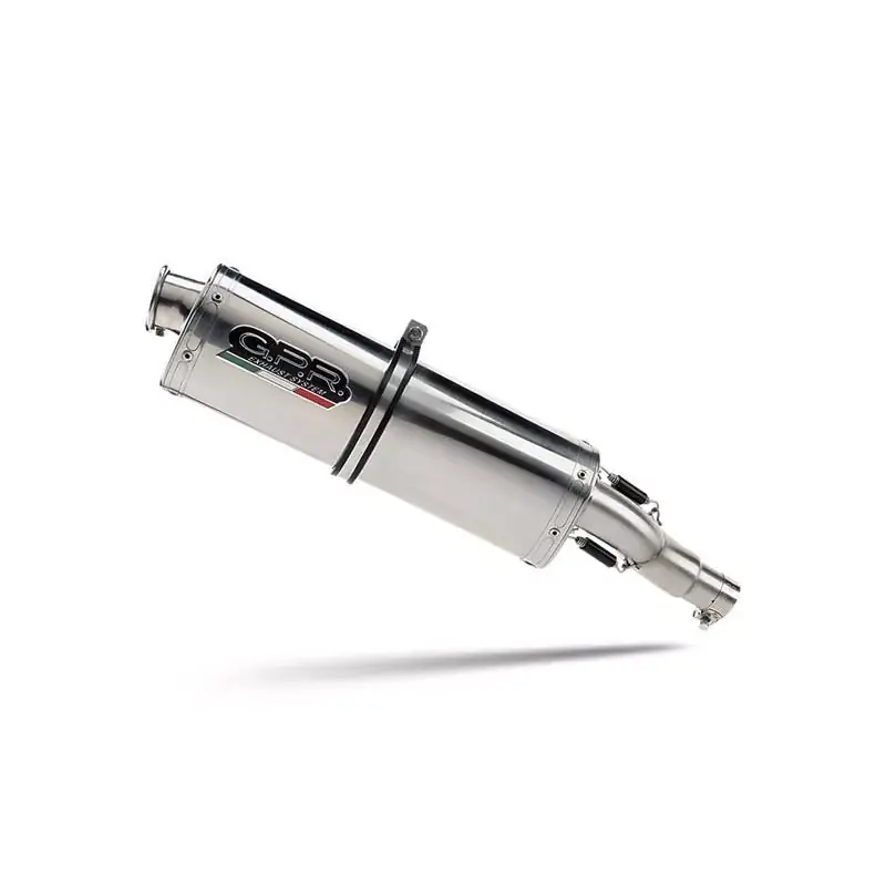 Neue Ware GPR Trioval Slip-On Auspuff passend für Kawasaki KLX 650 1993–1995