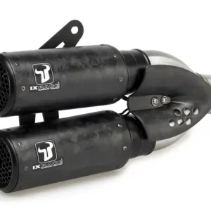 Kostenloser Versand IXRACE DCX2 Carbon forged Komplettanlage passend für Honda CB 650 F/R, CBR 650 F/R