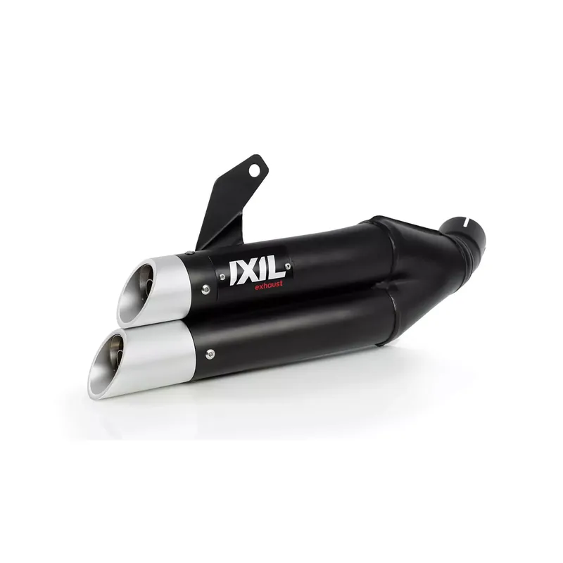 Preisknaller IXIL Hyperlow Komplettanlage Edelstahl schwarz / Aluminium poliert XH6356XB passend für Honda CB 650 F / CBR 650 F