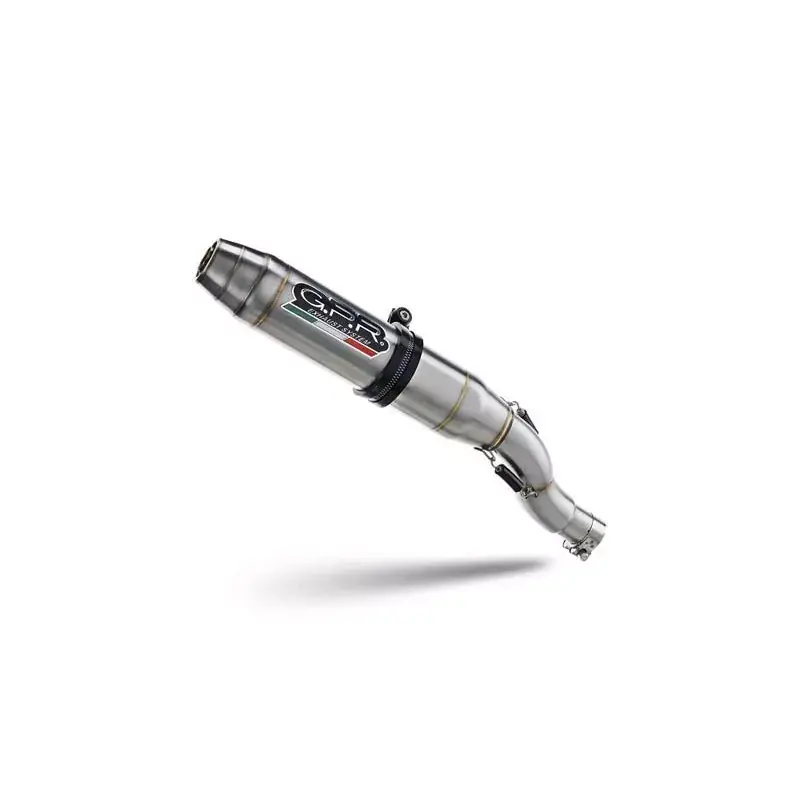 Preisknaller GPR Deeptone Inox Slip-On Auspuff passend für Husqvarna SMR 125 4T 2010–2013