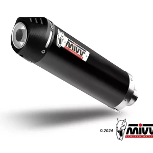 MIVV Endschalldämpfer Oval Carbon passend für Suzuki DL 1000 & DL 1050 V-Strom Versand Am Gleichen Tag