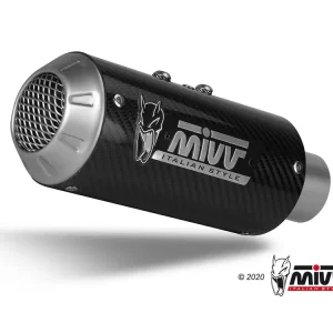 Nur Heute MIVV MK3 Carbon Endschalldämpfer passend für Honda CBR 500 R, CB 500 Hornet 2024