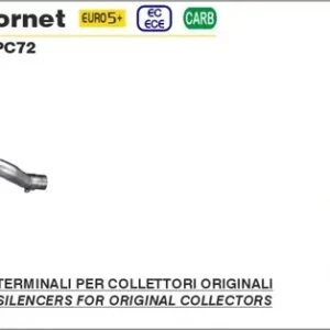 ARROW Pro-Race Endschalldämpfer passend für Honda CB 500 Hornet 24-25 Nur Für Kurze Zeit