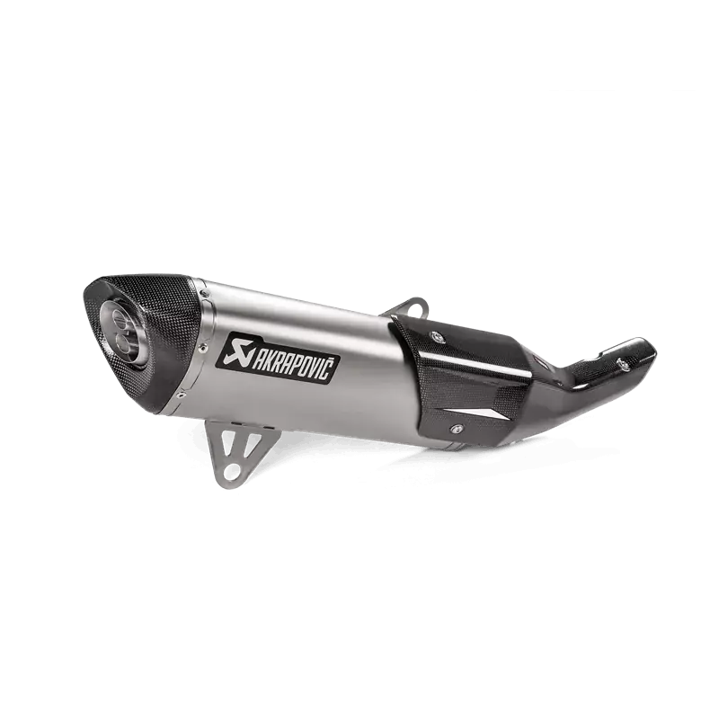 Kracherpreis Akrapovic Slip-On Line (Titanium) Auspuff passend für BMW C400X / C400GT