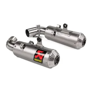 Akrapovic Slip-On Line (Titanium) Auspuff passend für Ducati Hypermotard 950 / SP ab 2019 Geprüft