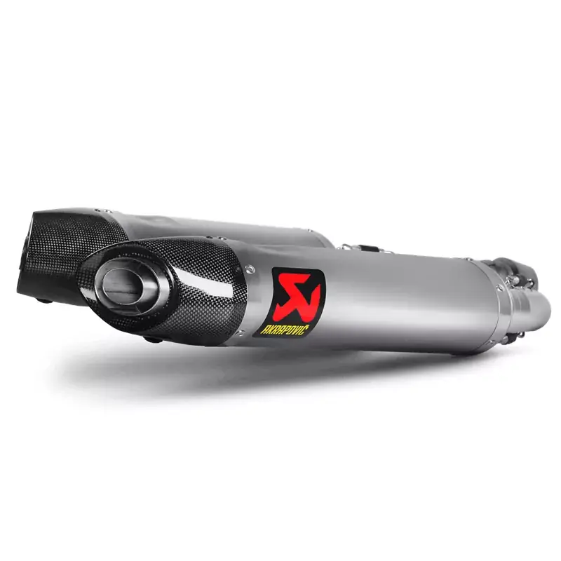 Nur Für Kurze Zeit Akrapovic Slip-On Line (Titanium) Endschalldämpfer passend für Aprilia Shiver 750 / GT 2010-2016
