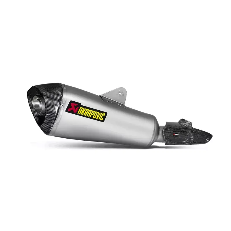 Billig Akrapovic Slip-On Line (Titanium) Auspuff passend für BMW R1200R/RS 2015-2016