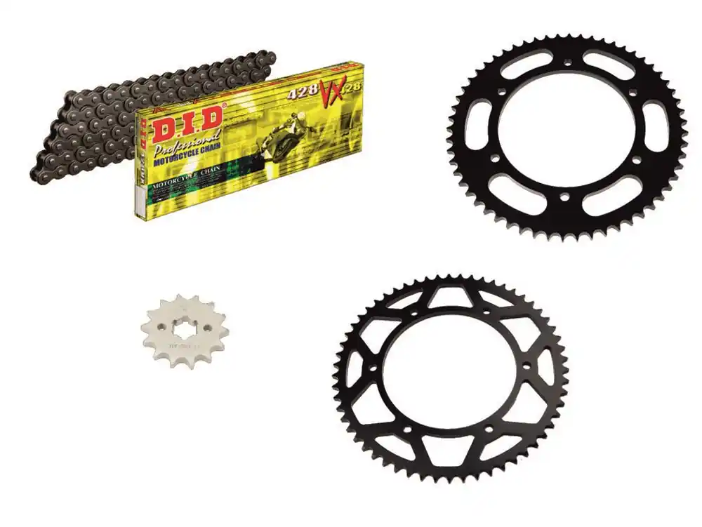 DID Kettensatz Fantic TL 125 Casa Enduro CBS (Bj.20) DID428 Kette Schneller Versand