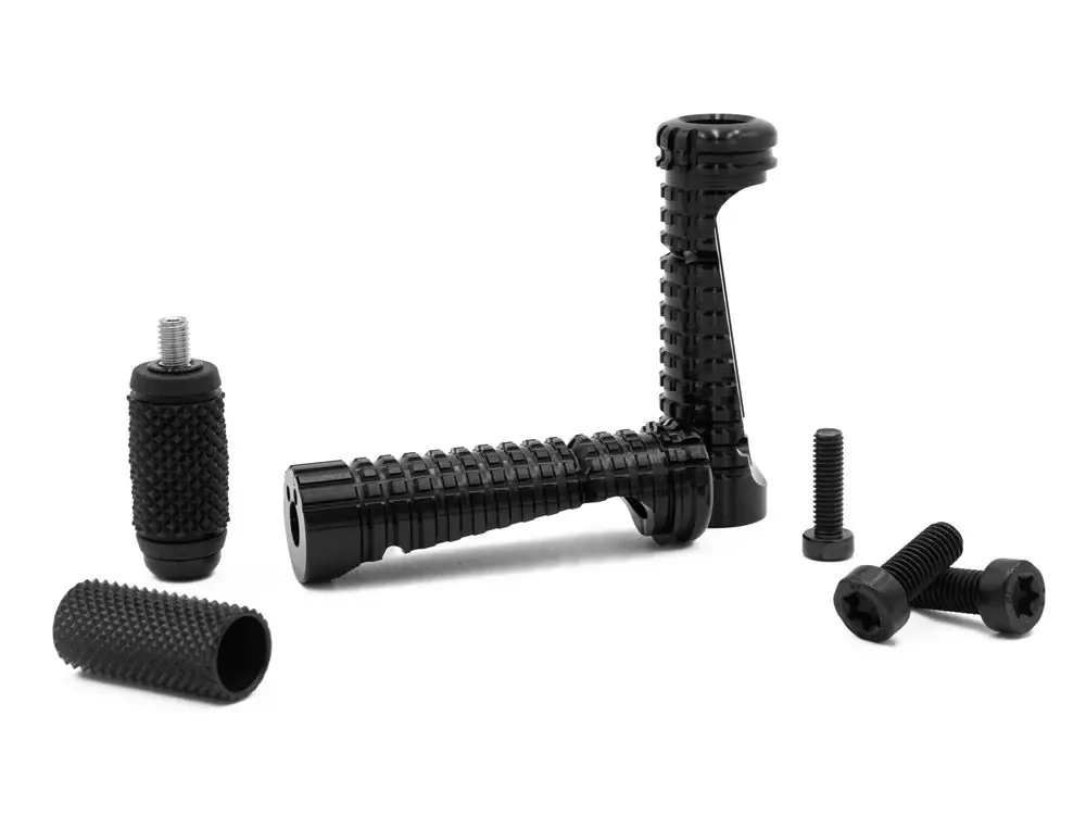 Ersatzteile Kit Fussrastenanlage schwarz SP-02-KIT-B Sichere Zahlung