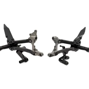 Rabatt Gilles Fussrastenanlage FXR2-D01-B passend für Ducati Panigale V4 V4S V4R